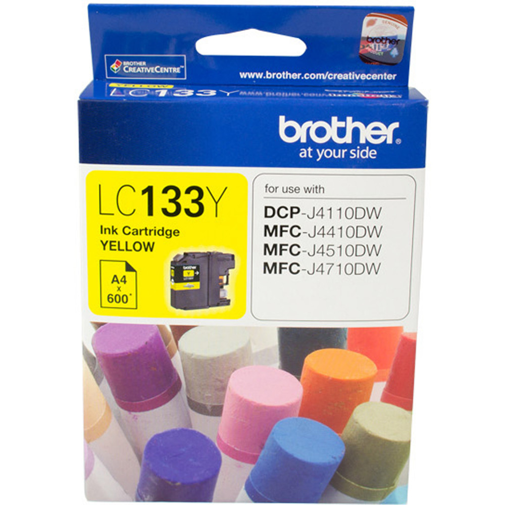 Brother LC-133Y Ink Cartridge Yellow