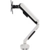 Sylex Cutlass Single Monitor Arm White And Black