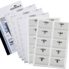 Durable Name Badge Set With Clip And Inserts 54 x 90mm Clear Pack Of 20