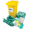 SPC Mobile Spill Kit Small Chemical 100-120L Green