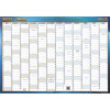 Writeraze Financial Year Wall Planner 500 x 700mm Blue