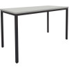 Rapidline Drafting Height Table 1800W x 900D x 900mmH Grey Top Black Frame