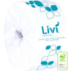 Livi Essentials Toilet Paper 2 Ply Junior Jumbo Roll 120m Box of 16
