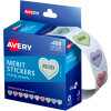 Avery Dispenser Labels Merit Stickers Pastel Hearts 24mm Assorted 400 Labels