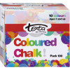 Texta Chalk Assorted Colours Pack Of 100