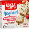 Uncle Toby's Muesli Bar Yogurt and Strawberry 6 Bars 185g