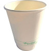 Writer Breakroom Eco Double Wall Paper Cups 237ml 8oz White Pack Of 25