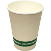 Writer Breakroom Earth Eco Recyclable Single Wall Paper Cups 12oz White Pack Of 50