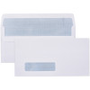 Cumberland Window Face Envelope DLX Self Seal Secretive White Box Of 500