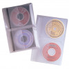 Fellowes CD Binder Sheet 2 CD/DVD Capacity Per Sheet