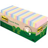 Post-It 654-24RP-AP Greener Recycled Notes 76mmx76mm Sweet Sprinkles Pack of 24