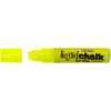 Texta Jumbo Liquid Chalk Marker Dry Wipe Chisel 15mm Yellow