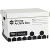 Marbig Enviro Strong Archive Box 320W x 420D x 260mmH White