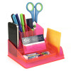 Italplast Desk Organiser Neon Red