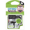 DYMO D1 Durable Industrial Tape Labels 12mm x 3m White On Black