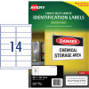 Avery Identification Laser Heavy Duty White L7063 99.1x38.1mm 14UP 350 Labels