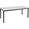 Rapidline Steel Frame Table 1500W x 750D x 730mmH Grey Top Black Frame