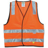 Maxisafe Hi-Vis Day Night Safety Vest Orange 3XL