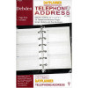 Debden Dayplanner Refill Telephone Address Directory 120x80mm Pocket Edition