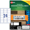 Avery TripleBond Laser Labels Identification White L6141 63.5x33.9mm 24UP 240 Labels