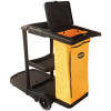 Compass Janitors Cart  with Lid