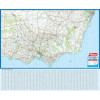 MELWAY VIC & SOUTHERN NSW MAP Rolled Laminated 1175x960mm