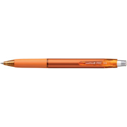 Uni-Ball URN180 RE Erasable Gel Rollerball Pen Retractable Fine 0.5mm Sun Orange