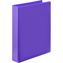 Marbig Clearview Insert Binder A4 2D Ring 25mm Purple
