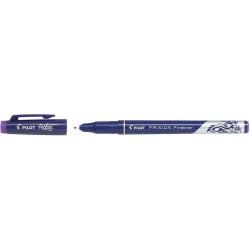 Pilot Frixion Fineliner Pen Erasable Super Fine 0.45mm Violet