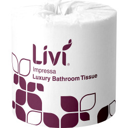 Livi Impressa Toilet Paper Rolls 2 ply 400 Sheets Box of 48