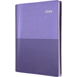 Collins Vanessa Diary A6 Day To Page Purple