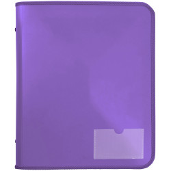 Marbig Zipper Binder A4 Tech Case 25mm 2D Purple