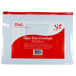 Stat Storage Wallet Medium 283 x 210mm Clear