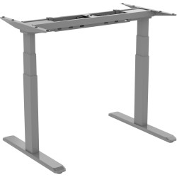 Ergovida Electric  Sit-Stand Desk Frame Only 1000 -1700Wx750Dx620-1280mmH Grey