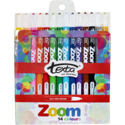 Texta Zoom Twist Crayons Pack of 14 Pack 14