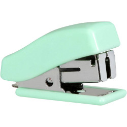 Marbig Mini Stapler 10 Sheet Capacity Pastel Green