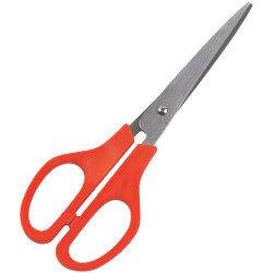 Marbig Economy Scissors Small 158mm (6.25Inch) Orange Handle