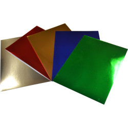 Rainbow Foil Board A4 Assorted Pack of 20 Pack of 20