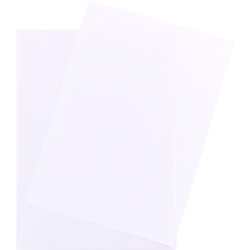 Bantex Plastic Letter Files A4 Clear Pack of 100