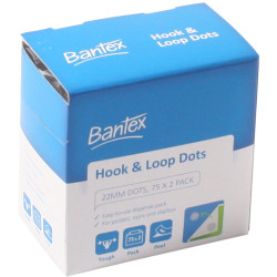 Bantex Hook And Loop Dots 22mm Pack of 150