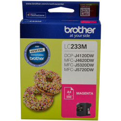 Brother LC-233M Ink Cartridge Magenta