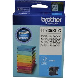 Brother LC-235XLC High Yield Ink Cartridge Cyan