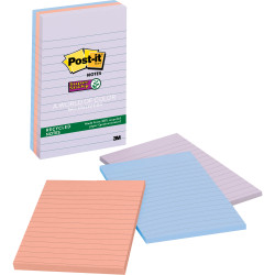 Post-It 660-3SSNRP Super Sticky Notes 101mmx152mm Wanderlust Pastels Pack of 3