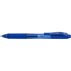 Pentel BL107 Energel X Gel Pen Retractable Fine 0.7mm Blue