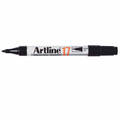 Artline 17 Permanent Industrial Marker Bullet 1.5mm Black