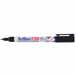 Artline 750 Laundry Marker Bullet 0.7mm Black