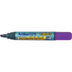 Artline 579 Whiteboard Marker Chisel 2-5mm Purple