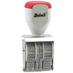 Deskmate Rubber Date Stamp 12 Year Band, 4mm Text