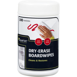 Quartet Dry-Erase Board Wipes Pack of 100