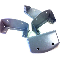 Rapidline Rapid Screen Accessory Bracket To Attach Desk Top To Screen Silver Grey